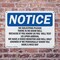 Signmission No Soliciting Please There Is No Door Bell OSHA Notice Sign, Plastic, 10in W x 7in L, 2PK OS-2PACK-NS-P-710-L-14835 - alternate 5